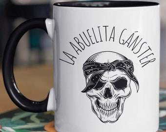 Hola Abuelita, La Abuelita Gánster, Mi Abuelita Me Ama, Hot Chocolate Coffee Cup Mug Tea, Faith, Mejor Abuelita, La Mejor Abuelita, Two Tone