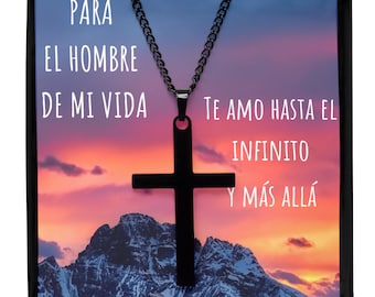Mejores Regalos para Hombres, Regalo para mi Esposo en su Cumpleaños, Regalos para mi Novio, Regalo de Aniversario para mi Esposo -- Collar