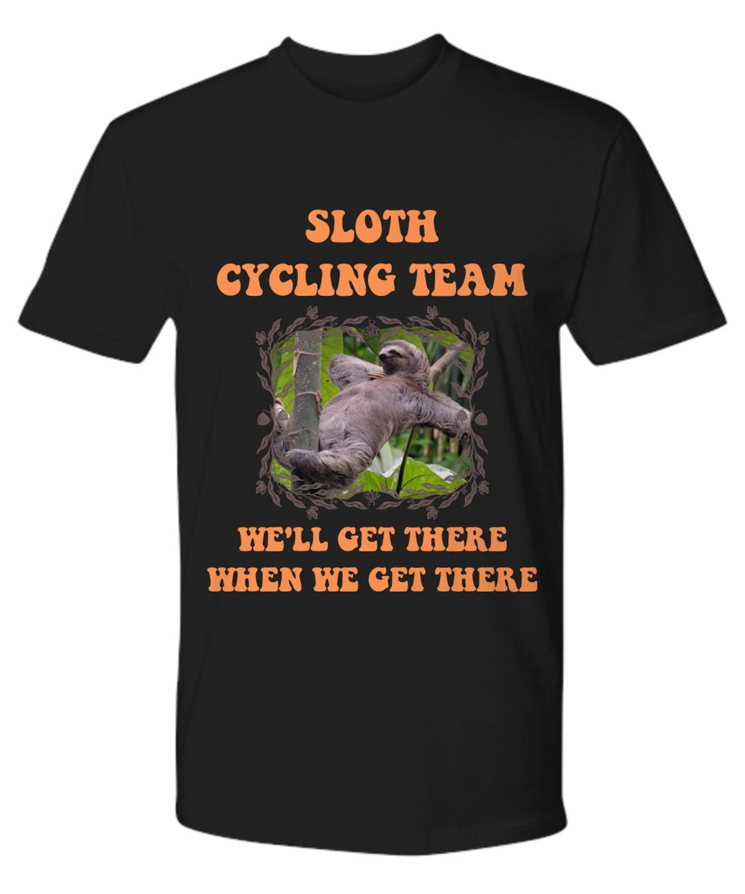 Sloth Cycling Team Shirt, Sloth Cycling Team Jersey Premium Tee