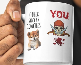 Soccer Coaching Equipment, Soccer Coaching Gear, Soccer Equipment for Coaches, Best Soccer Coach, Pirate Mug