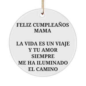 Regalos Para Mama es su Cumpleaños - Ornament