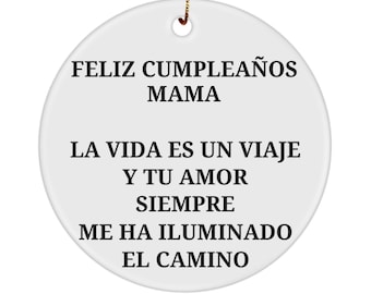 Regalos Para Mama es su Cumpleaños - Ornament