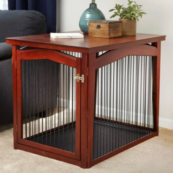 Dog Crate End Table Etsy