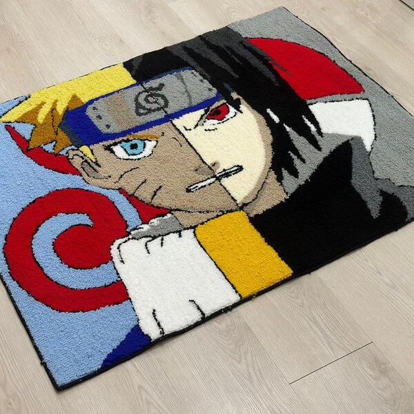 Naruto Rug Etsy