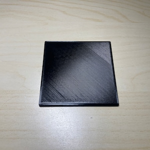 Set of 4-Modern Square Coaster 3D Printed