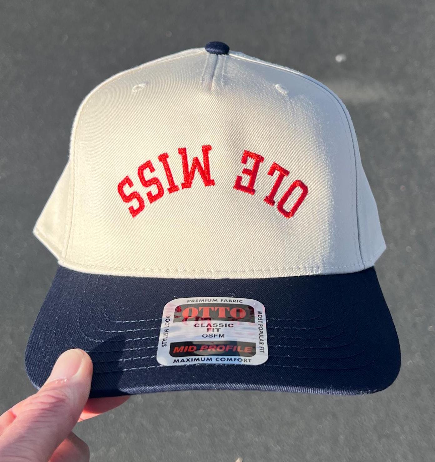 Ole miss baseball cap sale