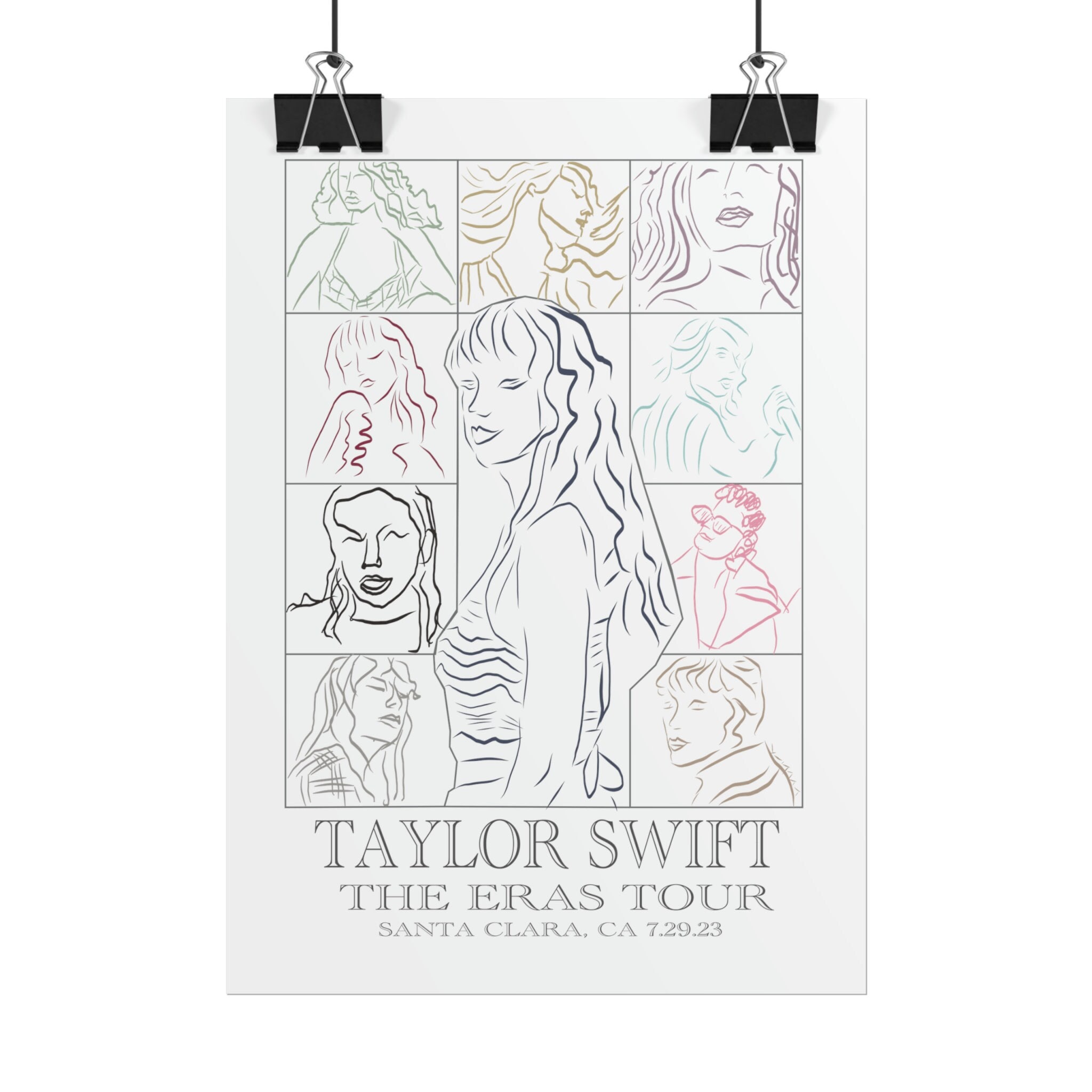 Taylor Swift The Eras Tour 2024 Tokyo Japan Limited Poster