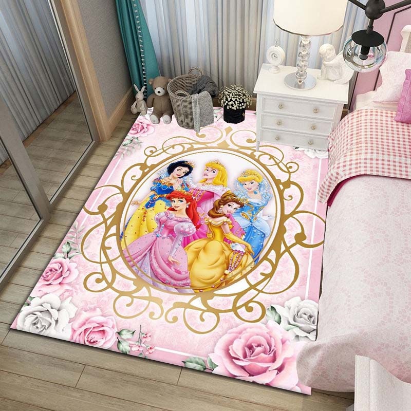 Discover Disney's Princess Carpet,Halloween Carpet, Stitch Scream Holding Balloons Rug, Disney's Princess Rug, Family Hoodie, Gift for Kids, Birthday