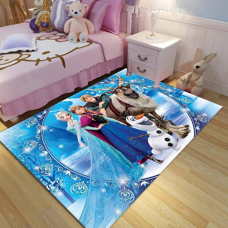 Discover Disney's Frozen Rug,Elsa Rug,160 Anna Rug,Nursery Rug, Kids Room, Modern Rug, Custom Rug,Gift For Girl,Home Decor Rug,Area Rug,Popular Rug