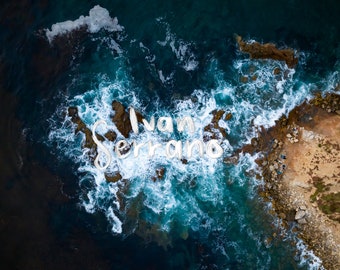 Coastal Wave Crashing