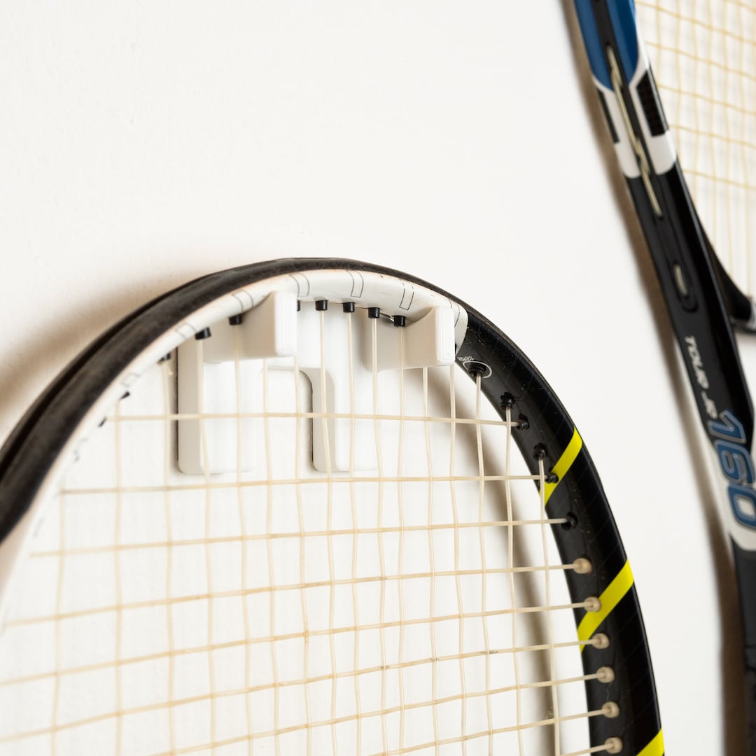Wall Mount Tennis Racket Adhesive / Tennis Racket Wall Mount / Wall ...