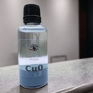 GANS Plasma CuO botella de 50 ml y tecnología Keshe Plasma Energy- Forever Plasma