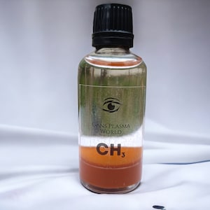 Botella de 50 ml de GANS Plasma CH3 y energía de plasma de Keshe Technology