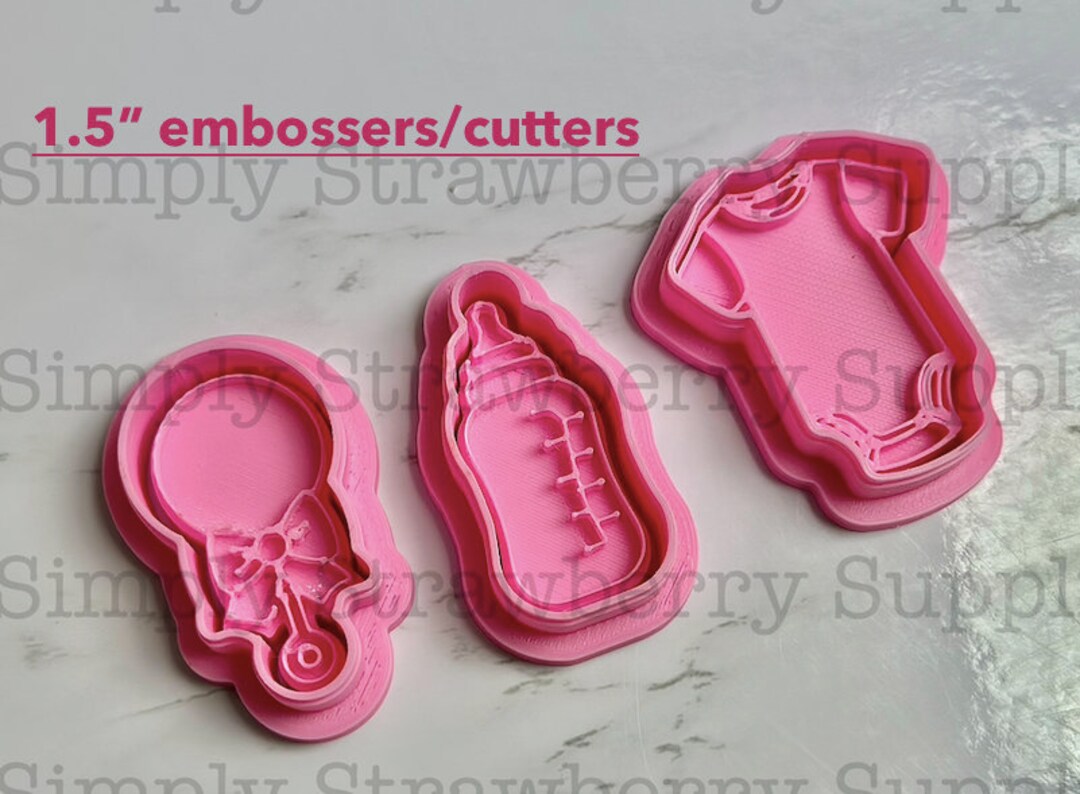 Baby Shower Themed Embossers/ Cutters Etsy