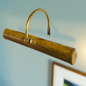 Adjustable matte brass Wall Art Picture Light Accent Lamp