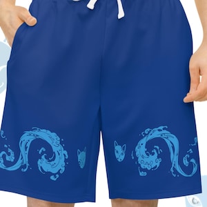 Shorts, gift, gift her, gift men, gift boy gift, anime, anime shorts, anime gifts, shorts, unisex handmade, inosuke, tanjiro, Rengoku, demon