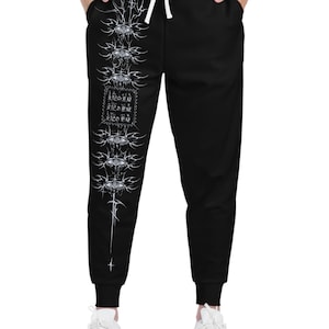 Kettensägen-Jogger, Holzfäller-Jogginghose, Holzfäller-Sporthose, Baumloge, Waldarbeiter Trainingshose
