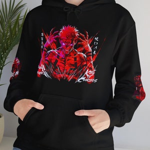 Jujutsu Kaisen Hoodie, JJK Hoodie, Sukuna Hoodie, Ryomen Sukuna Hoodie, Ryomen Sukuna, Black Anime Hoodie, Anime Hoodie, Anime Gifts For Him