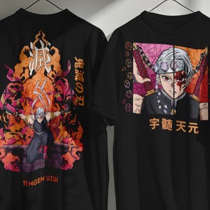Hashira Uzui Anime T-shirt Unisex, Demon Anime Manga Shirt, Anime Shirt, Anime Lovers Shirt, Graphic Anime Tee, Manga Shirt, Japanese Shirt1