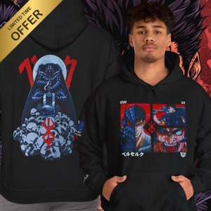 Berserk Hoodie, Guts Hoodie, Guts Berserk, Guts Berserk Hoodie, Anime Hoodies, Berserk Guts hoodie, Berserk Anime, Guts Berserk Shirt
