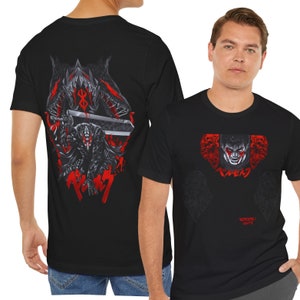 t-shirt, gift, gift her, gift men, gift boy gift, anime, anime shirts, anime gifts, gatsu, berserk, berserk tshirt, berserk swords
