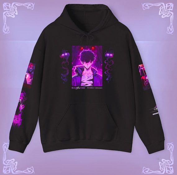 Sung Jin-woo 'arise' Solo Leveling Hoodie | Epic Anime
