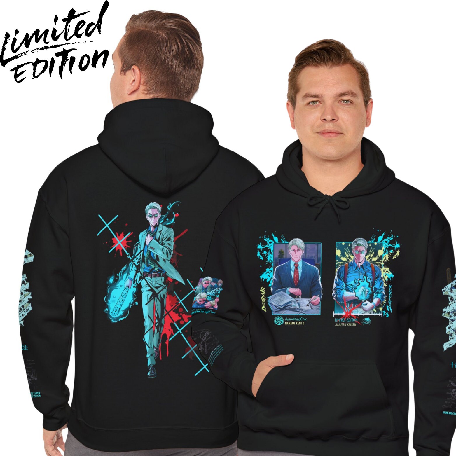 Kento Nanami Hoodie - Etsy Kento Nanami Hoodie - Etsy