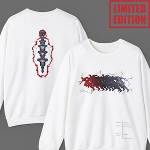 Graphic Sweatshirt Detroit Cyberpunk Hoodie, Unisex Sweatshirt, Crewneck Jumper, Neon City Design, Streetwear Top, Urban Style Pullover