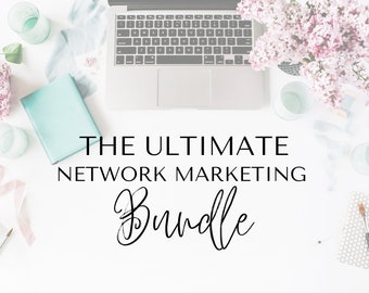 Network Marketing - The Ultimate Network Marketing Bundle for MLM Social Selling Direct Sales - Unique Team Gift