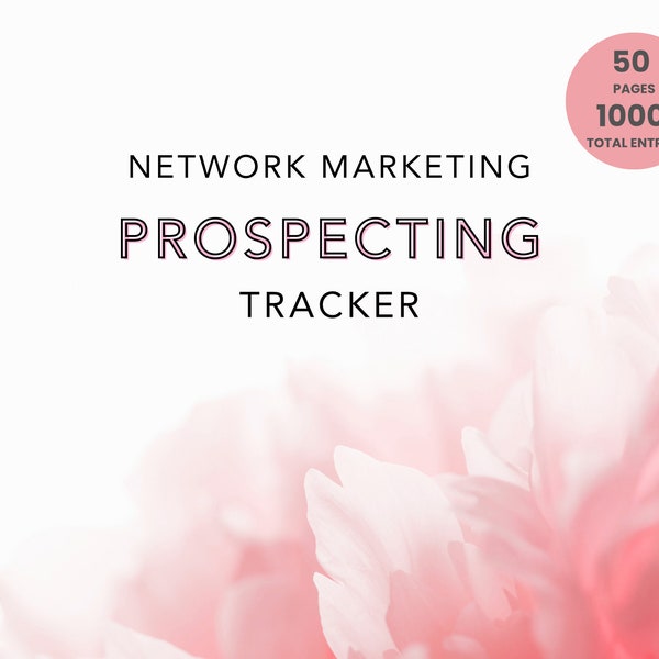 Network Marketing Prospecting Tracker