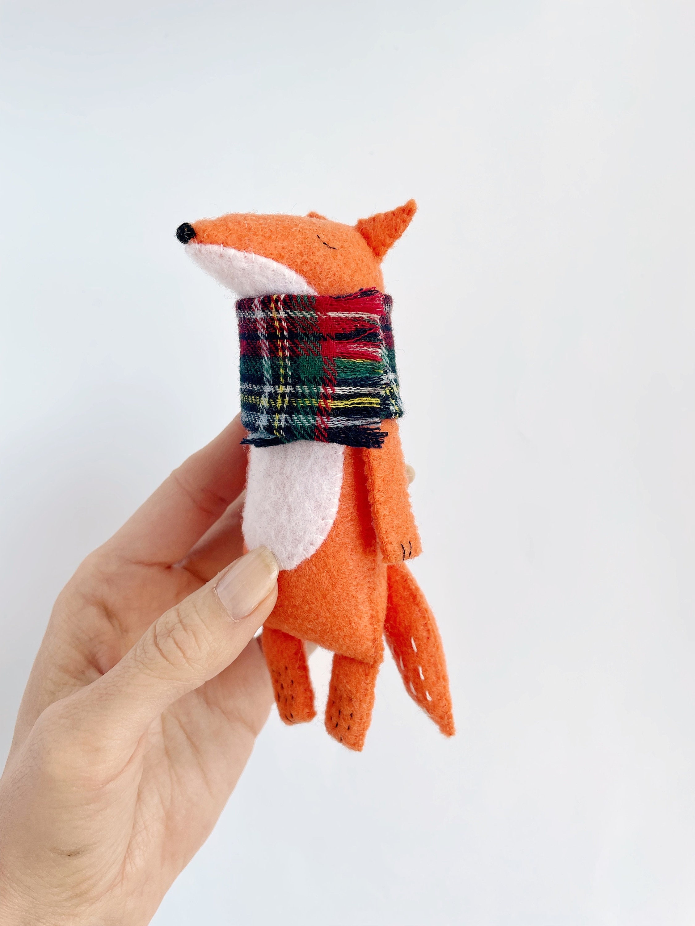 Fox Sewing PATTERN PDF Stuffed Toys Tutorial Animals Soft - Etsy Canada