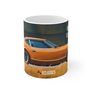 Safari Gold Datsun 240Z Ceramic Mug 11oz
