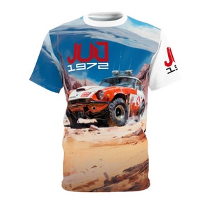 JUD 1972 JDM Dystopian Overlander, Unisex Cut & Sew Tee