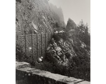 Mirador de la bahía de Manzanita, Oregón (barrido por el viento)