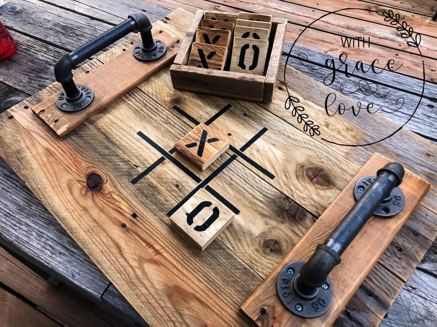 Tic Tac Toe I Yard Games I Tic Tac Toe Table Game I Outdoor/indoor ...