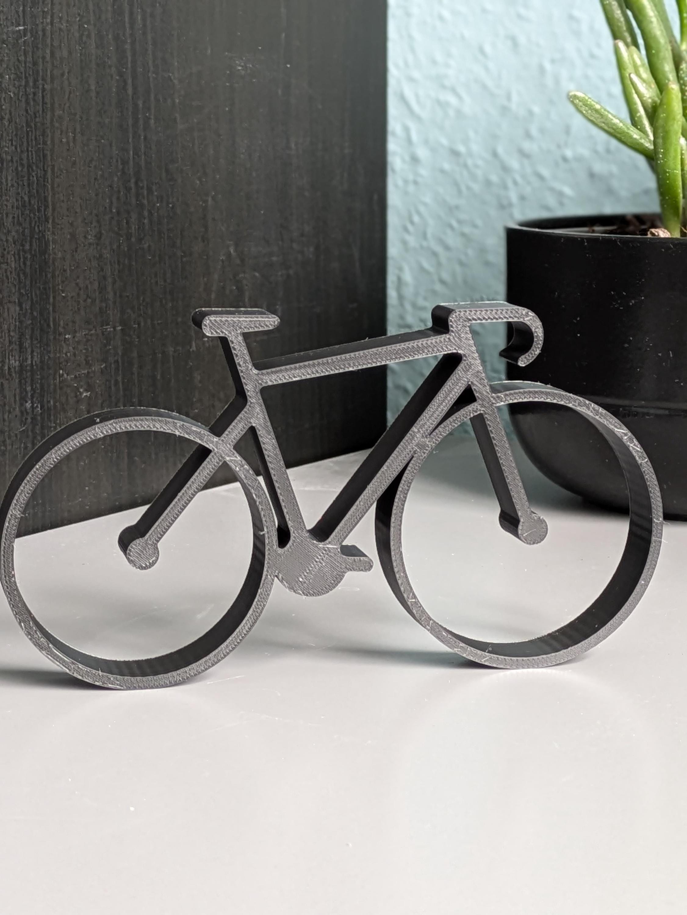 Vélo Décoratif En Fer Dimension 48x30 Cm Occasion - Décoration Murale Vintage, Bon état