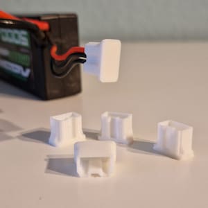 2S LiPo-balanskabelbeschermkappen voor RC-auto's - 3D-geprinte connectorafdekking - Kabelbescherming RC-autoaccu-accessoires - RC-crawlerbeschermkap