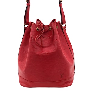 Cream Epi Leather Louis Vuitton Noe Bucket Bag with initials - Handbags &  Purses - Costume & Dressing Accessories