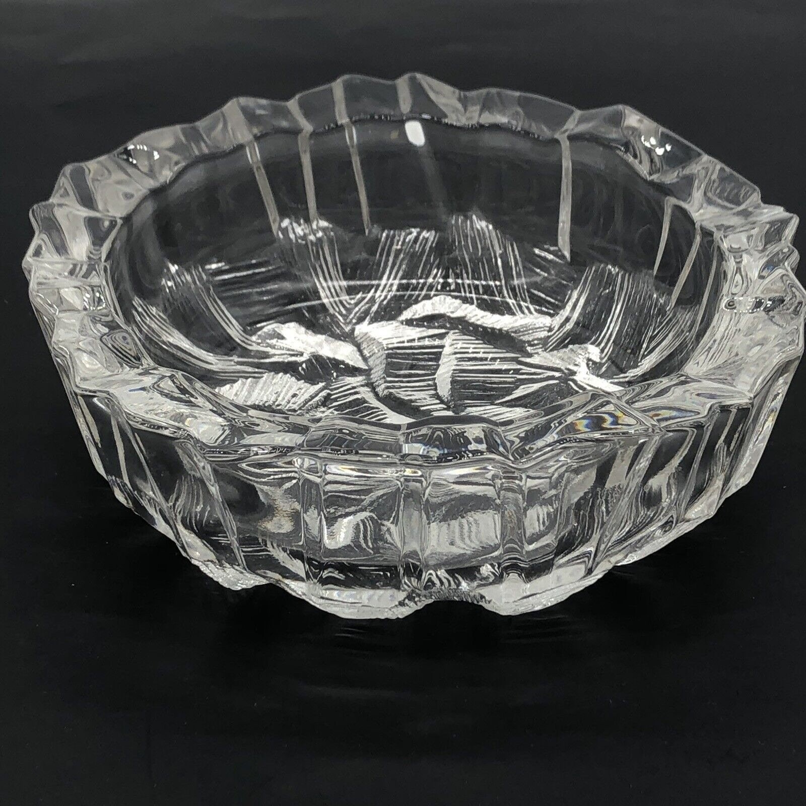 Hoya Crystal Ashtray - Etsy