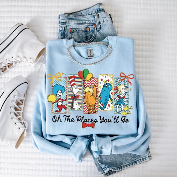 Preppy  Suess Png, Oh The Places Youll Go Png, Suess Sublimation, Read Across America Week png