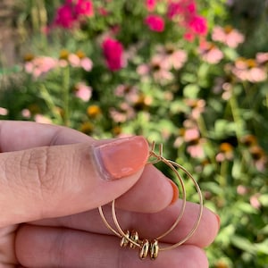 Gold Hoop Earrings