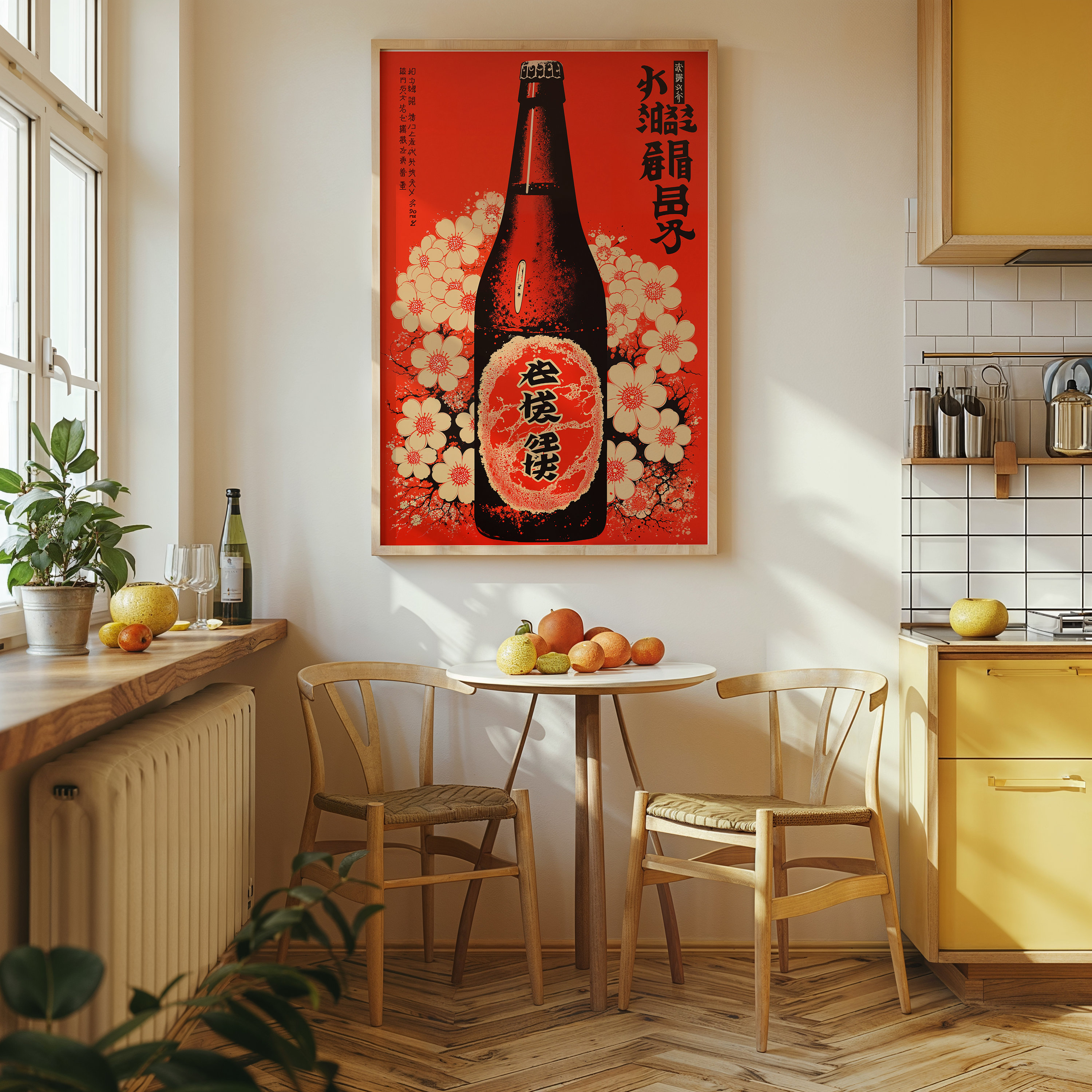 Vintage Japanese Beer Ad Poster: Retro Bar Art Print - Etsy
