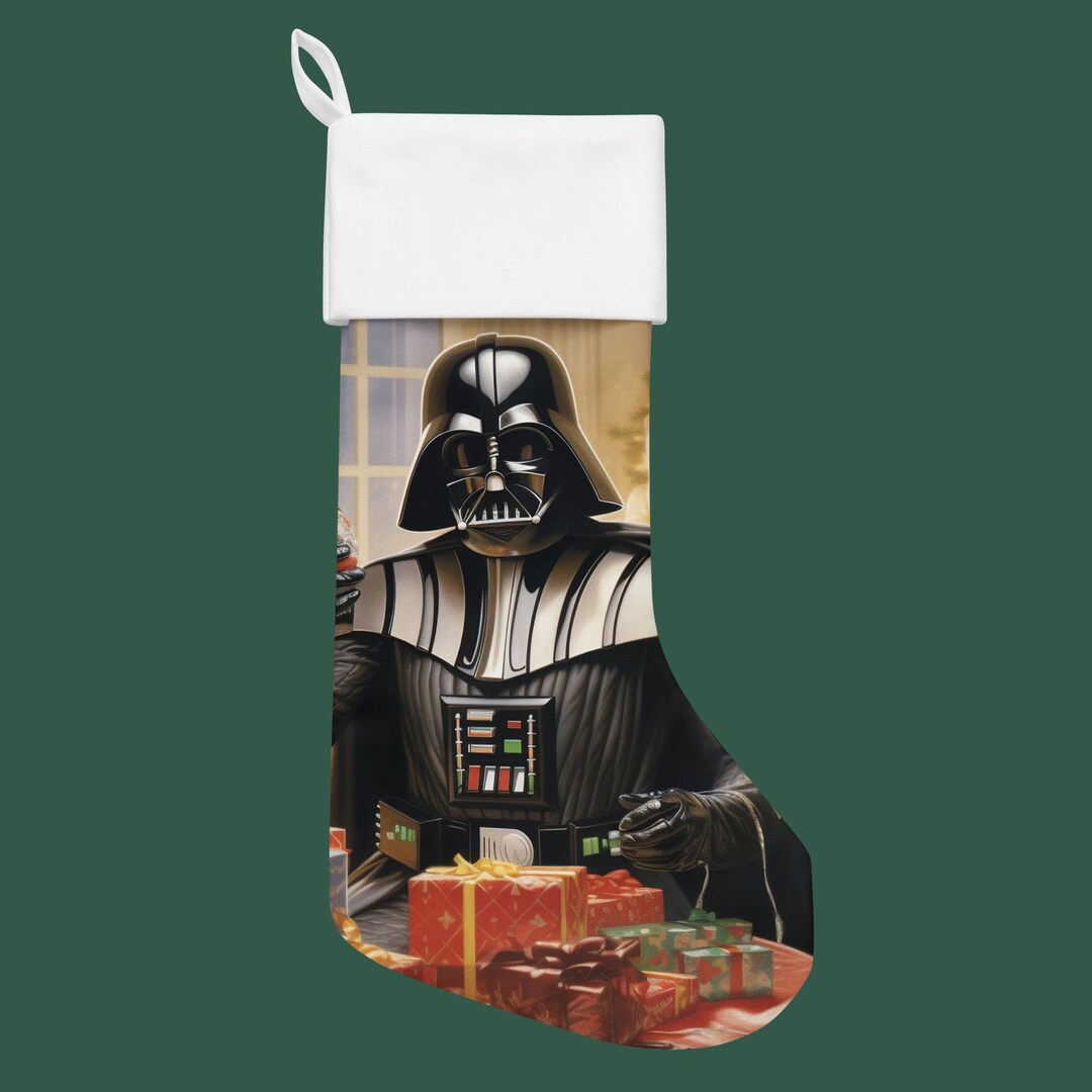 Darth Vader Christmas Stocking LIMITED - Etsy