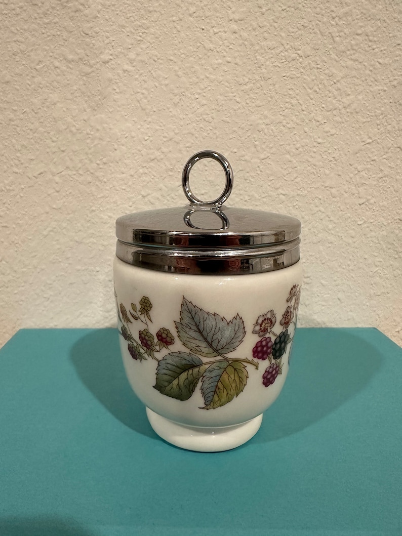 Royal Worcester Porcelain Egg Coddler Blackberry - Etsy