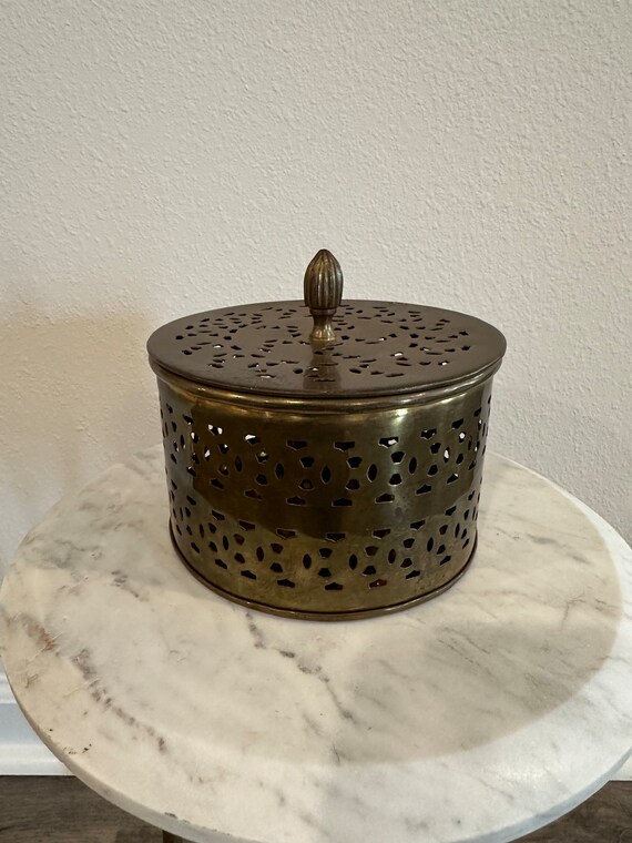Vintage Brass Container - image 5