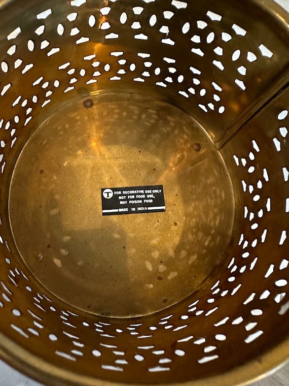 Vintage Brass Container - image 3