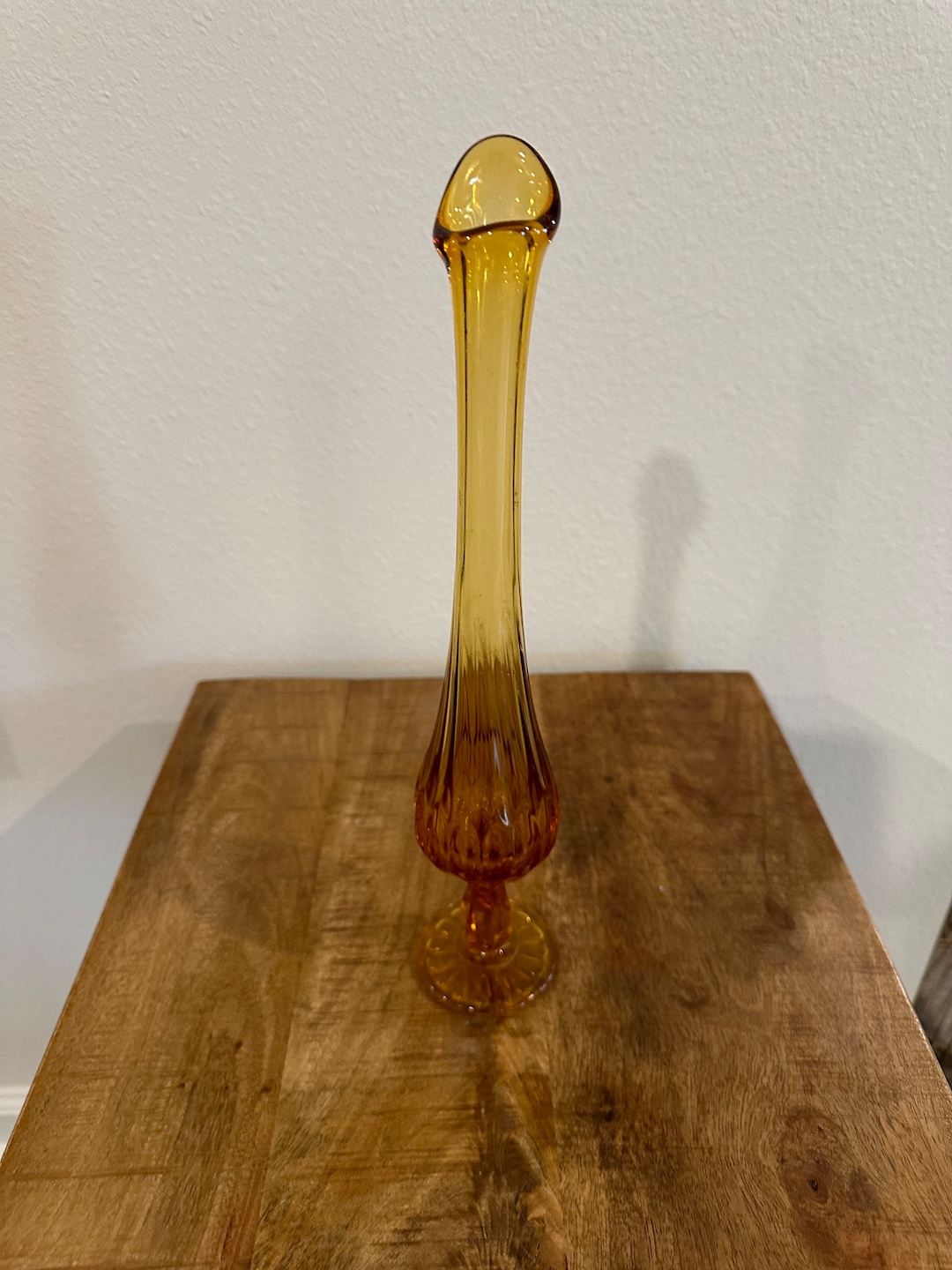 A closer look at High End Penthouse Amber Glass Vases