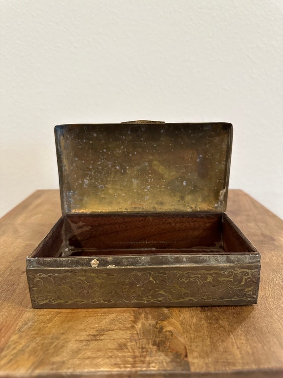 Brass Trinket/Jewelry Box