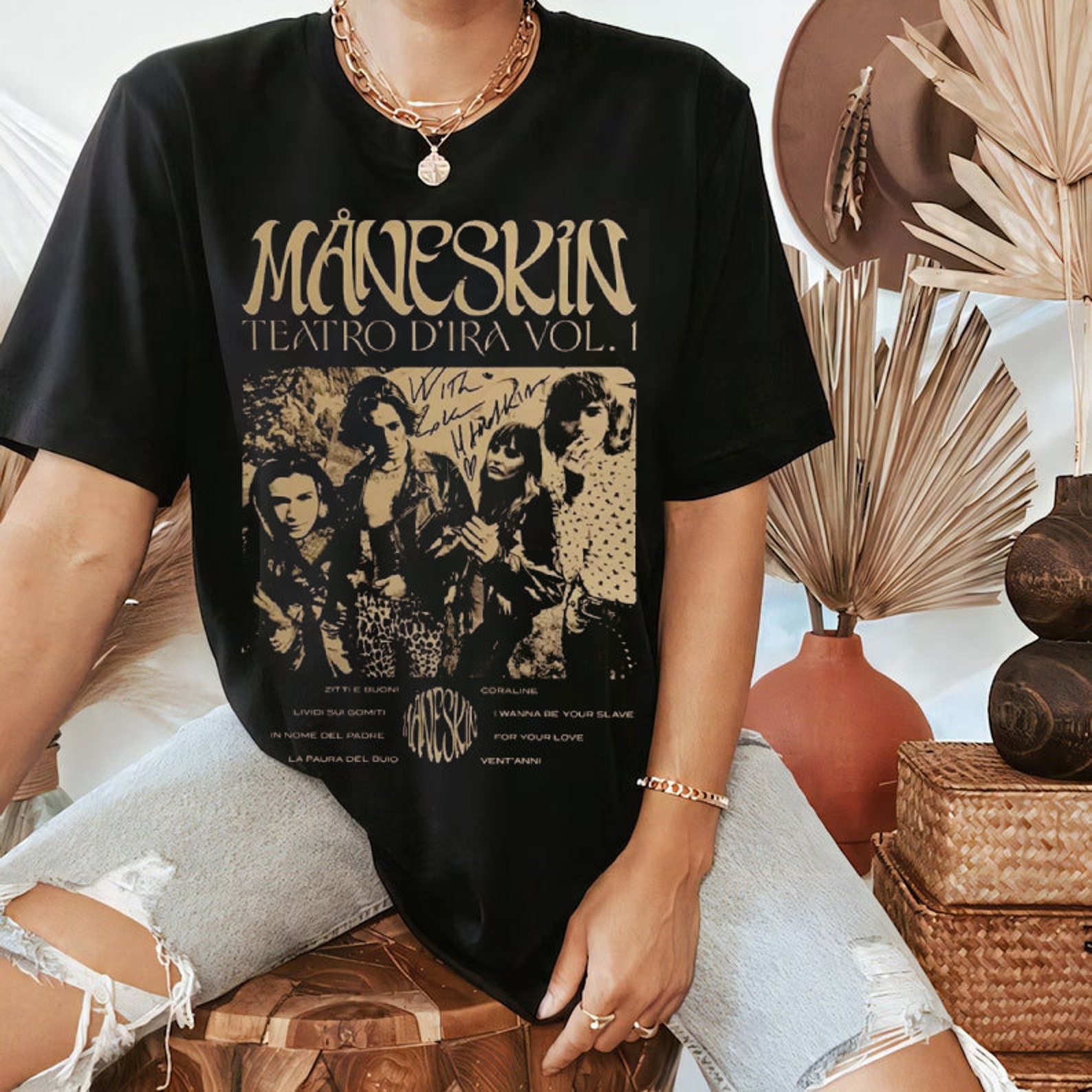 MANESKIN TSHIRT SHIRT L T-Shirt EUR 1,00 - DE