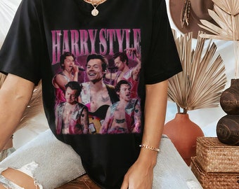 Harry Styles Unisex T-shirt, Harry Styles Vintage T-shirt, Harry Styles  Top, Harry Styles Merch, Harry Styles Shirt, Harry Styles Art, Gift -   Australia